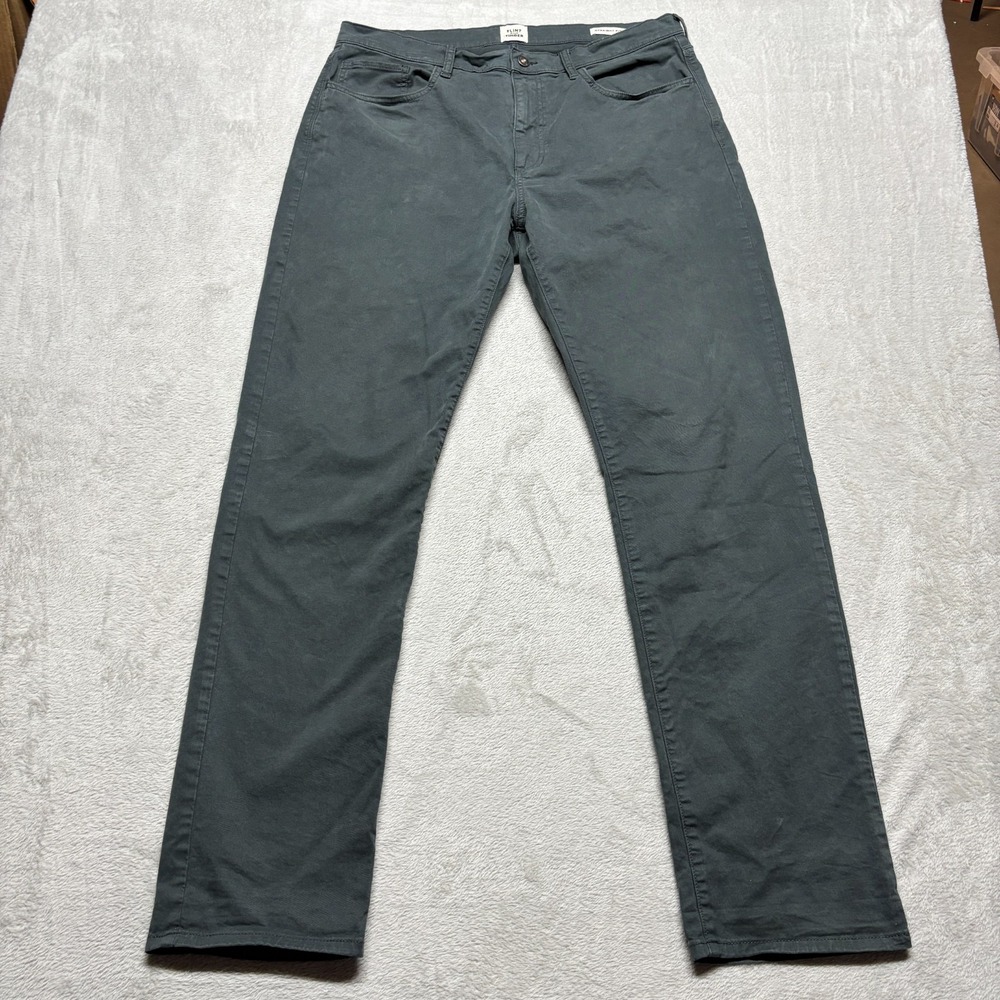 Flint And Tinder 365 5 Pocket Pant Mens 35x33 Straight Fit Pants Charcoal Gray‎